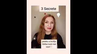 3 secrete pentru a &icirc;nvăța limba rusă mai ușor 🇷🇺💡