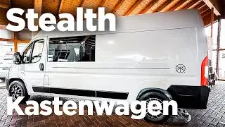 Vergiss herkömmliche Wohnmobile! Revolutionäres Kastenwagen Konzept STEALTH Furgok 600