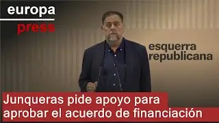 Junqueras (ERC) apela a grupos para 