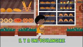 Dans ma ville 🏙️ | French Songs for Kids | Language Angels
