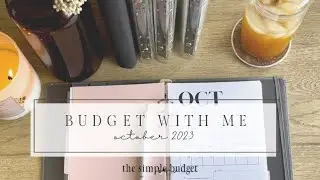 budget with me | october 2023 budget | zero based budgeting | family budget