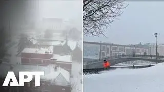 WATCH | Moscow Buried: Blizzard Dumps 70% of February Snow in a Single Day | APT