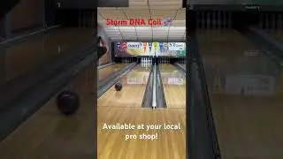 Storm DNA Coil 🧬! Layout: 45x5 1/4x75. Sleeper ball?! #shorts #stormbowling #bowling