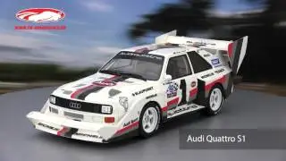 ck-modelcars-video:Audi Quattro S1 #1 Winner Pikes Peak 1987 R&ouml;hrl OttOmobile