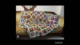 Beautiful Crochet sofa cover.....# crochet  sofa cover # কুরুশের সোফা কভার....
