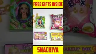 Free Gifts Inside Snacks Unboxing #short #snacks