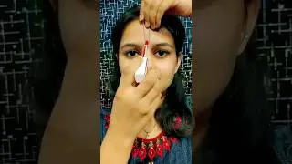 viral safety pin bindi hack 😍#shorts #ytshorts #makeuphacks #makeup #hack #bindi #viralhacks #tricks