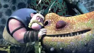 DreamWorks Dragons Race to the Edge S03E12 clip Gobber meets Grump