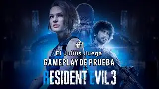 Resident Evil 3 Remake gameplay de prueba #1 | No Blur: Max Clear, 165FPS: FreeSync Premium | 🚅