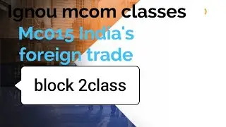 Ignou  mc015  block 2 class! Ignou mc015 important question