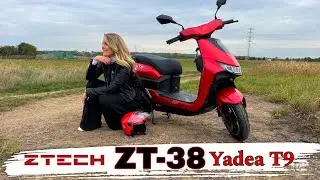 Modern, dinamikus, eszt&eacute;tikus 🛵 ZTECH ZT-38 YADEA T9 elektromos robog&oacute;