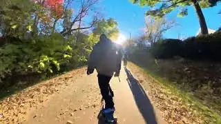 BOOSTED BOARD FALL FOLIAGE RIDE