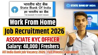 SBI Card Recruitment 2025 🔥 | SBI Card Work From Home Jobs | Upcoming Govt Jobs | SBI Card Jobs|#sbi