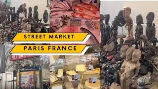 One of the largest open-air markets in Europe, Marche&rsquo; Raspail | Paris | France