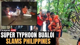 Typhoon Bualoi LIVE: Tropical Storm Bualoi Sweeps Through Philippines, Over 400,000 Evacuated