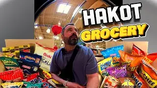TASTING FILIPINO FOODS IN ASIAN MARKET!!