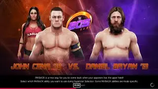 WWE SUMMER SLAM AND WRESTLEMANIA MATCH BACK TO BACK #wwe #wweraw #fighting #gameplay
