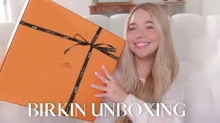 HERM&Egrave;S BIRKIN UNBOXING 🍊| LIMITED EDITION BAG *THE MOST AMAZING COLOR EVER* + MINI VLOG