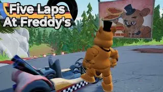 Five Laps At Freddy's Demo Gameplay