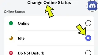 How to Change Online Status in Discord App | Discord Profile Guide