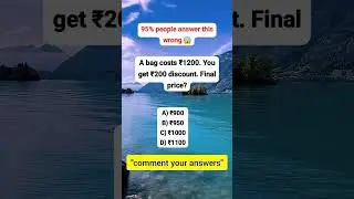 Easy But Tricky 😵 #MoneyMath #MathChallenge