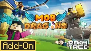 モブがドラゴンになるアドオン「Mob Dragons(モブドラゴン)」Switch対応【マイクラ統合版】