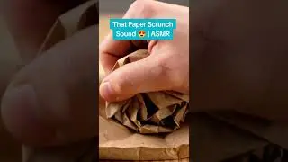 📄 Satisfying Paper Crumple ASMR &ndash; Relaxing Scramble Sounds! ✨#shorts #MiniFoodCapsule #music