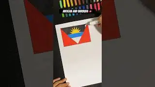 Antigua and barbuda 🇦🇬 #flags #shorts #youtubeshorts