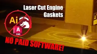 Easiest/Cheapest Possible Laser Cut Gaskets - The Creality Falcon A1