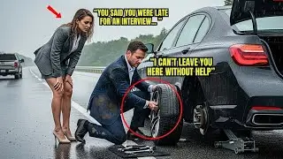 Single Dad Missed His Interview to Help a Woman on the Road—Unaware She Was the Company’s CEO