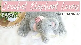 Quick and Easy Crochet Elephant | Free Crochet Amigurumi Pattern For Beginners