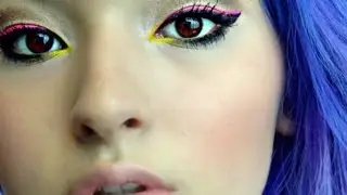 Maquillaje Ojos Neon | Neon Eyes Dia Y Noche