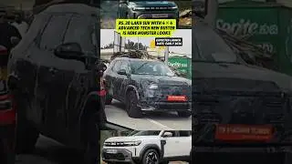 New Duster 2025 Spied! Bulky 4&times;4 SUV With ADAS & ₹20L Price