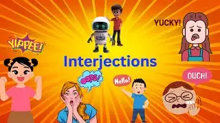Learn Interjections with Fun Animations | English Grammar for Kids