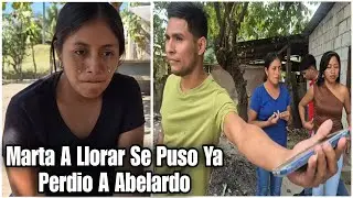 Suscriptor habló seriamente con Marta sobre Abelardo/es un m@lnacido poco hombre dijo🤯