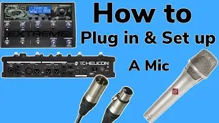 Mikrofon anschließen und richtig einstellen / TC - Helicon Voicelive 3 Extreme