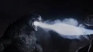 Godzilla 2014 atomic breath scene but it&rsquo;s ruined by AI