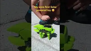 Cool Solar powered toy for kids!!! It has 15 different build designs in 1 box! First Build. 1/15