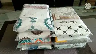 Huge Bedsheets Haul ❤Amazon Great Indian Festival Sale shopping haul