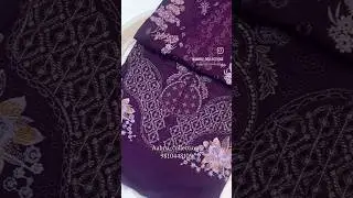 ANDAAZ BY RAMSHA 🌷EMBROIDERED LUXURY LAWN COLLECTION WITH LIGHT WEIGHTED SILK DUPATTA.