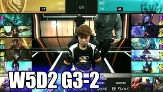 Immortals vs Apex Gaming | Game 2 S6 NA LCS Summer 2016 Week 5 Day 2 | IMT vs APX G2 W5D2 1080p