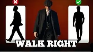 💥Walk right. Walk Like Thomas Shelby. Walking Style Like A King 👑. @Mr_Master-7  . Thomas Walk style