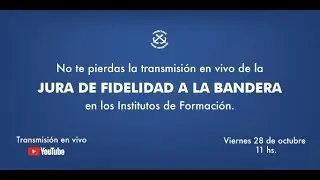 Alumnos de los Institutos de Formación de la Prefectura juran fidelidad a la Bandera