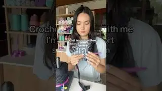 Благодарна за каждый заказ 💜 Полный видеоурок на моем канале! #вязаниекрючком #вязаниекрючком #ма...