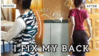 5 MIN FIX YOUR POSTURE,BURN BACK FAT//SEXY BACK WORKOUT//SITTING WORKOUT