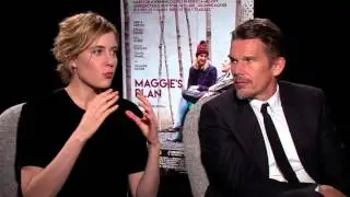 Ethan Hawke and Greta Gerwig Talk Maggie's Plan