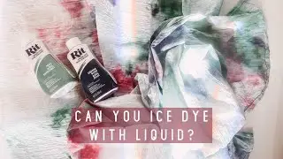 Can You Ice Dye with Liquid?