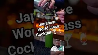 Japanese world 🌎 class cocktail 🍹 #bar #cocktails #shorts