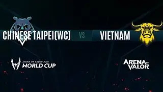 TPE(WC) vs VN | Group Stage Day 2 | AWC 2018