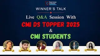 Interaction with CMI Students & CMI 2025 Toppers | All details about CMI